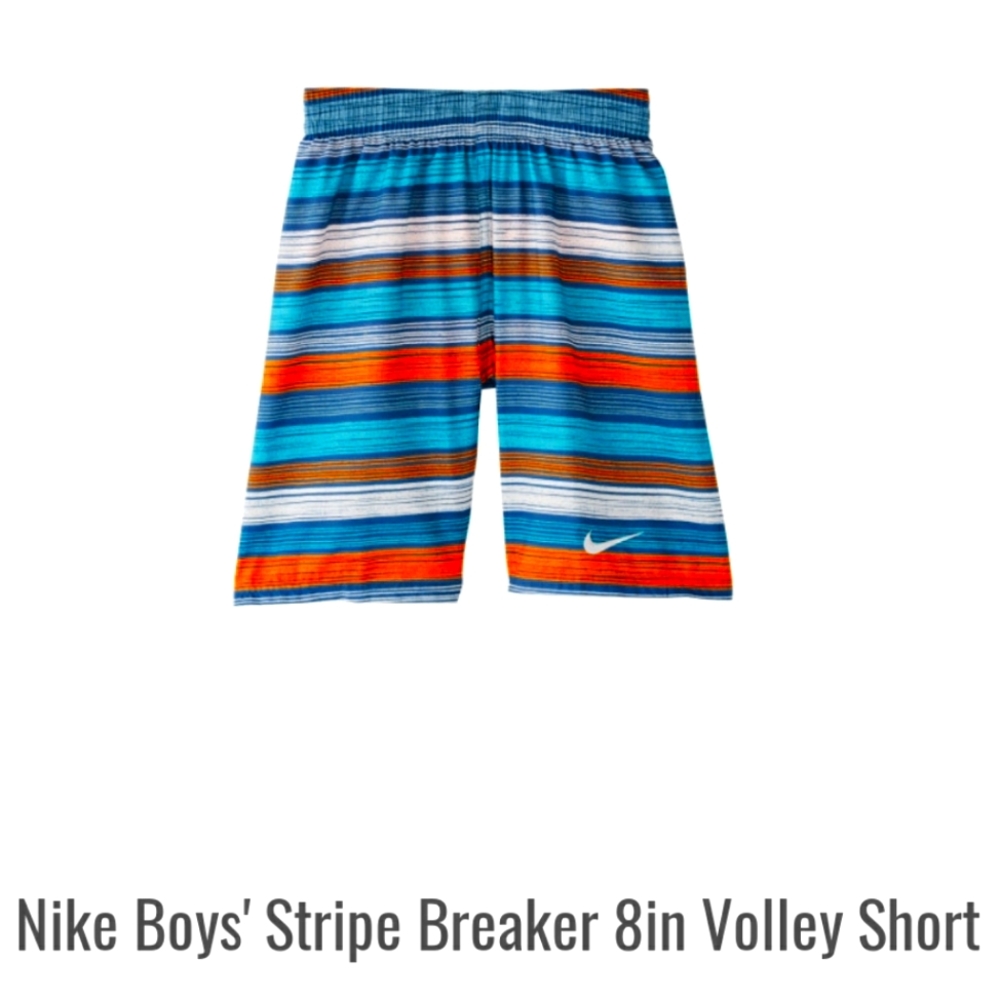 NWT Boy's Nike 6.1 Breaker 8' Swim Shorts